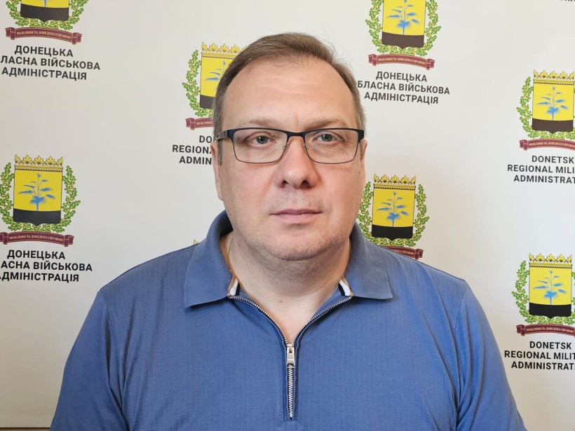 Заступник голови Донецької облдержадміністрації Олександра Шевченка під час наради