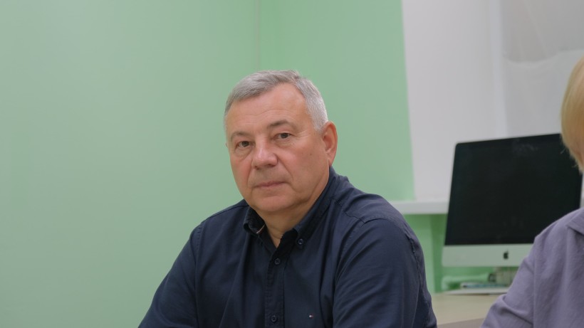 Начальник департаменту житлового господарства облдержадміністрації Сергій Боєвський.