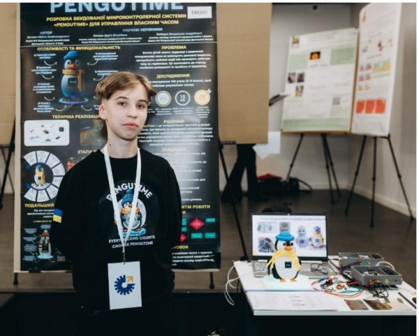 Юні науковці Донеччини під час фіналу національного відбору до найпрестижнішої світової виставки учнівських наукових та інженерних проєктів