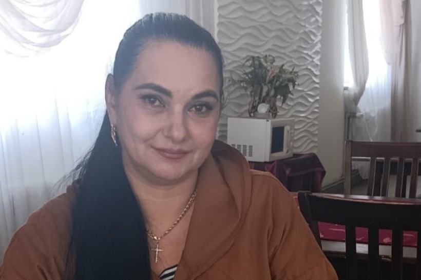 Голова громадської організації «Циганське Національне Товариство «Ромен» у Донецькій області» Рада Каландія