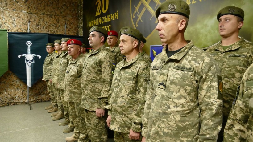 Військовослужбовці 20 корпусу
