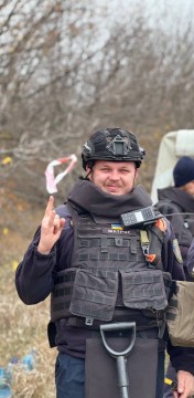 Учасник обласного конкурсу «Молода людина року – 2026» у номінації «Покликані рятувати» Артур Шевцов
