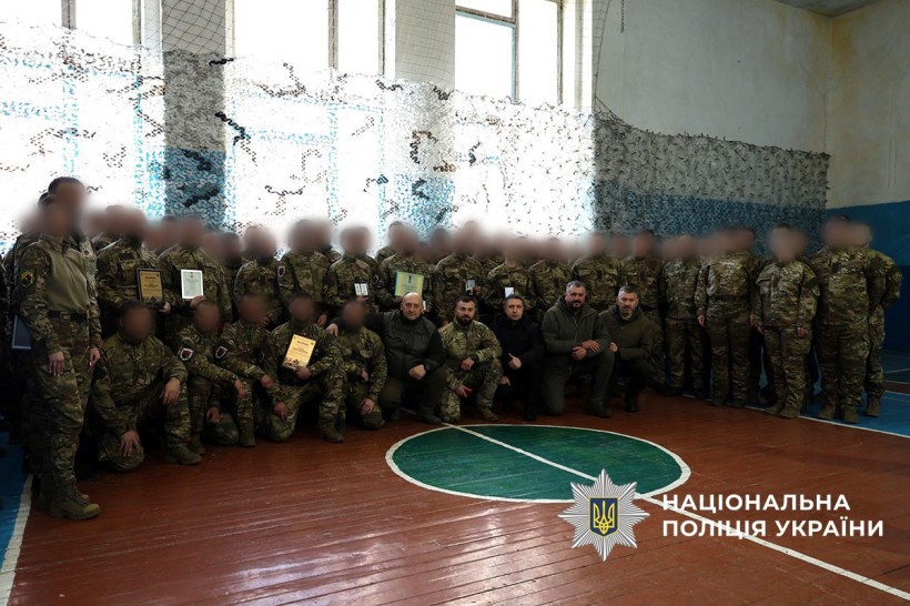 Спільне фото бійців стрілецького батальйону.