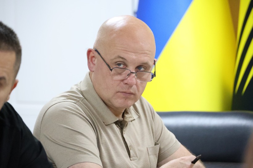 Юрій Винокуров на засіданні ради оборони Донеччини.