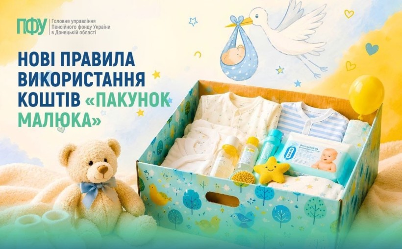 Нові правила використання коштів «Пакунок Малюка»