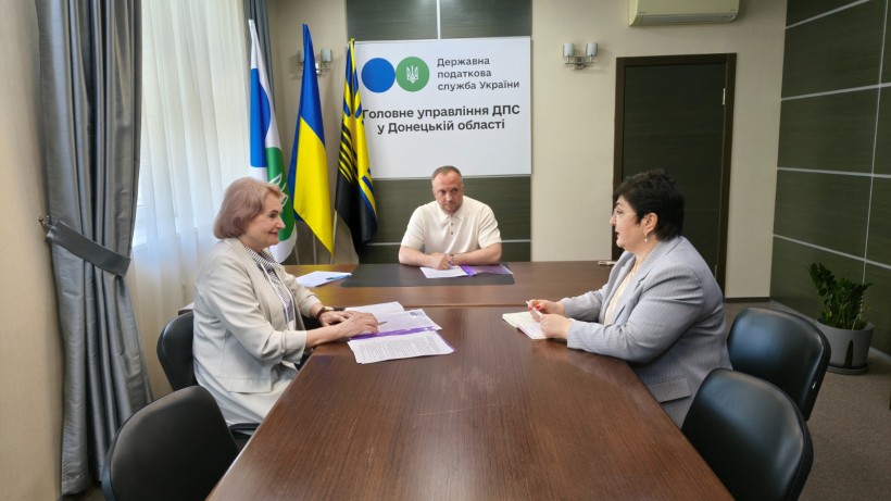 Наталя Адамова провела робочу зустріч із Олександром Головіним