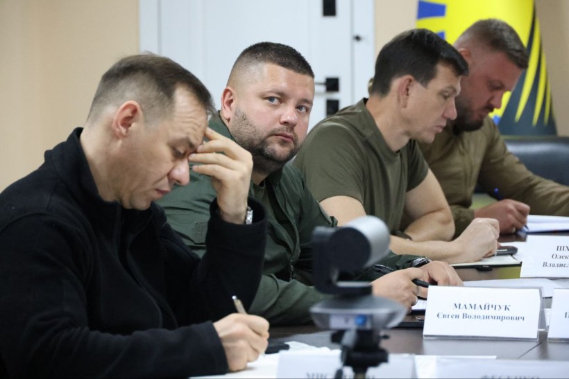 Учасники засідання Ради оборони Донецької області