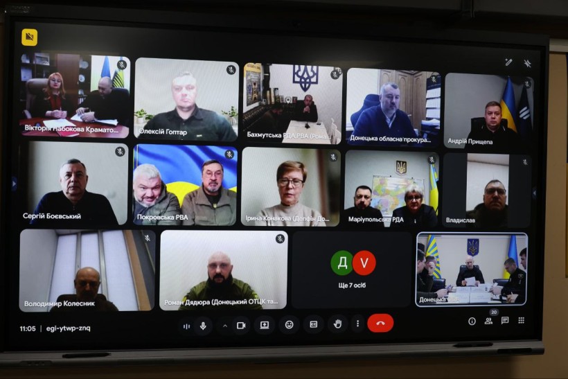 Учасники Ради оборони Донецької області, які приєднались онлайн