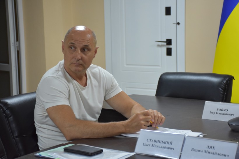СТАВИЦЬКИЙ Олег Миколайович - начальник управління запобігання та виявлення корупції облдержадміністрації.