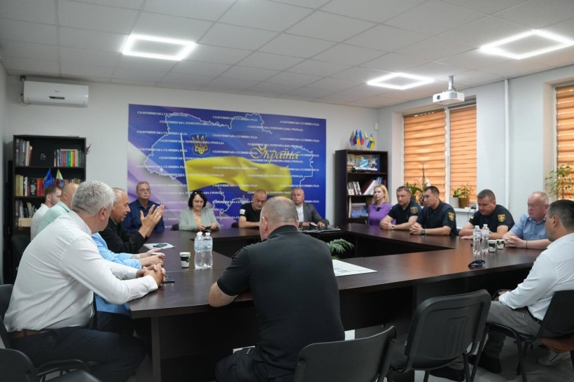 Робоча зустріч у Солотвинській селищній раді