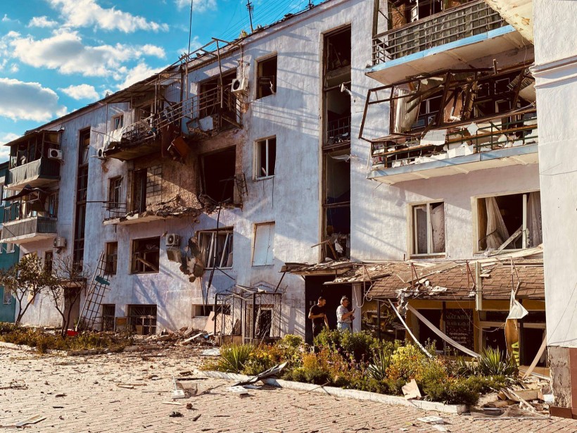 Зруйновані квартири будинку у Краматорську