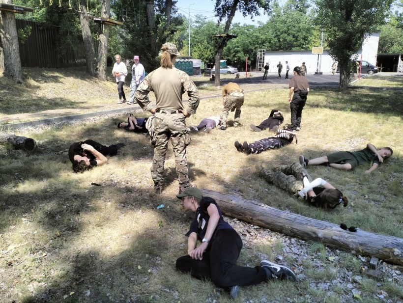 Молодь Донеччини на вишколі у місті Дніпро