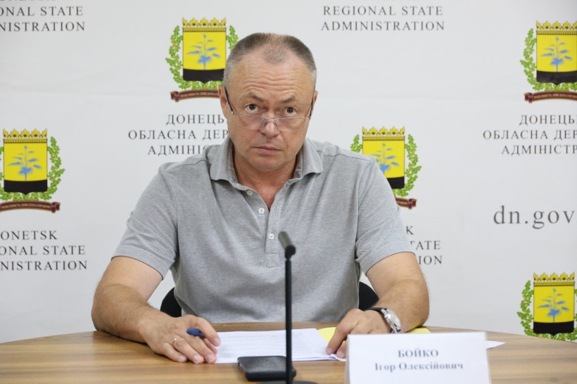 Заступник голови Донецької ОДА Ігор Бойко