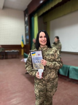 Валентина Пащенко – учасниця обласного конкурсу «Жінка Донеччини» 2025 року, номінація «Турботливе серце»