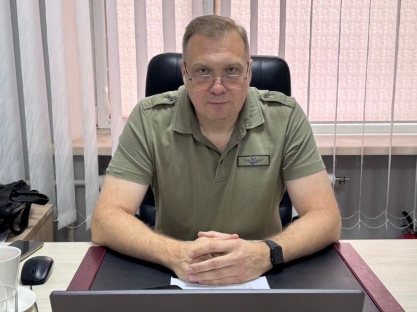 Заступник голови Донецької облдержадміністрації Олександр Шевченко під час засідання