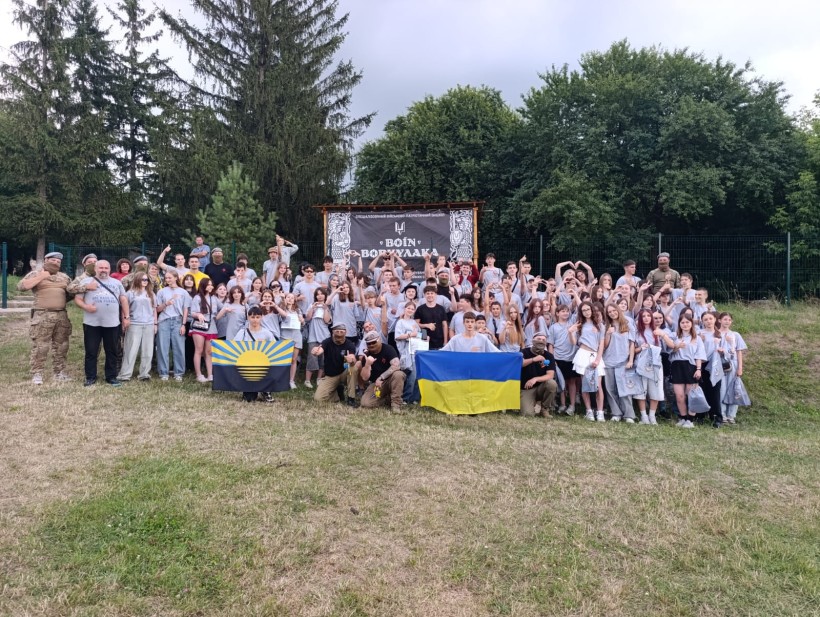 Спільне фото учасників вишколу