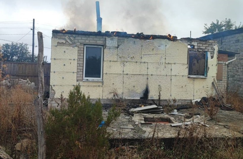 Зруйнований будинок після ворожого удару