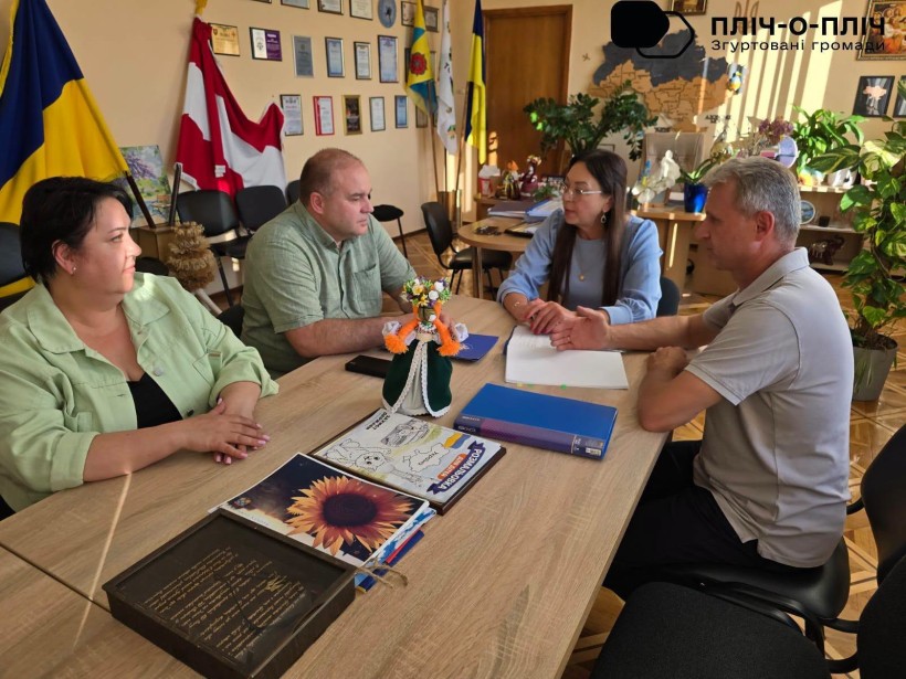 Нарада між керівництвом Торецької та Ружинської громад