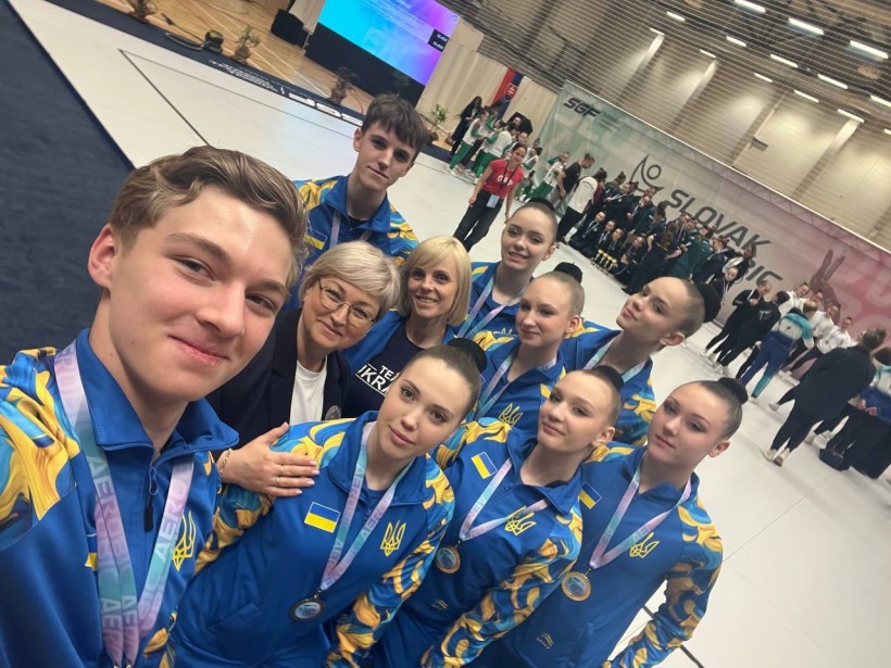 Члени збірної Донецької області , спільне фото у спортивному залі