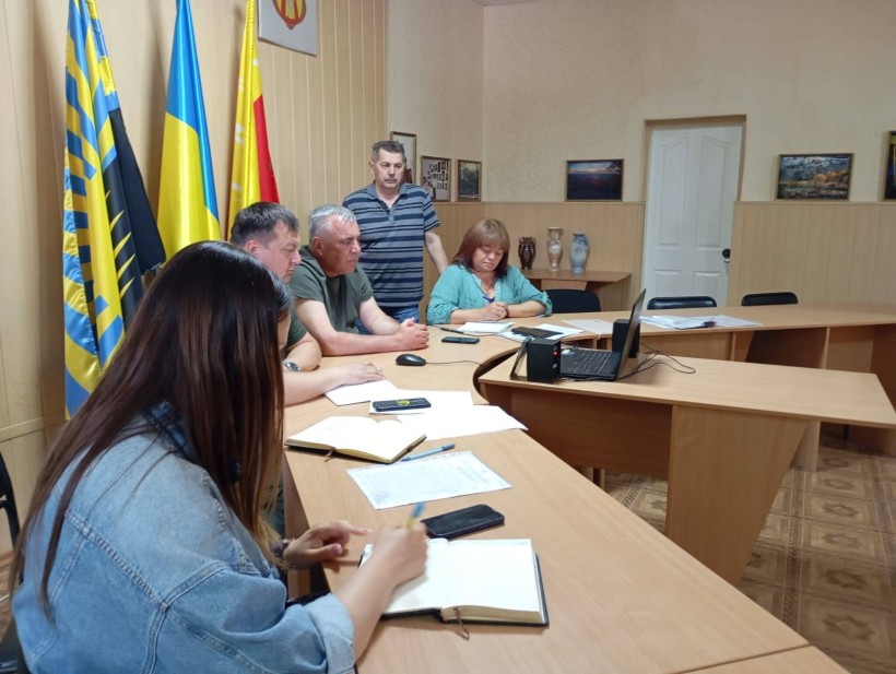 Представники Миколаївської громади спілкуються онлайн з колегами з Коломийської громади