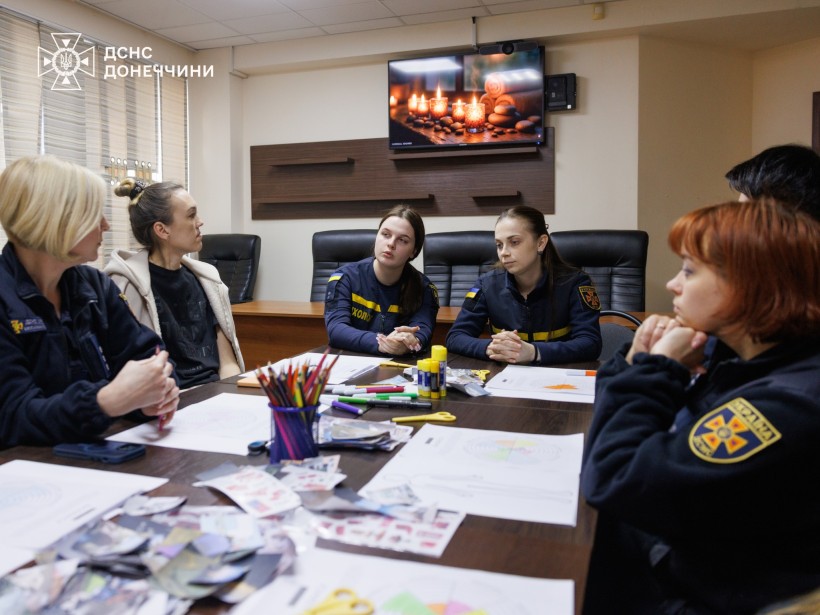 Учасниці тренінгу з ментального здоров'я