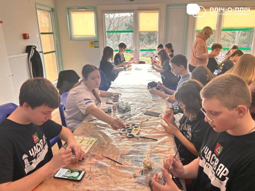 Творчий майстер-клас у Франції для дітей з України