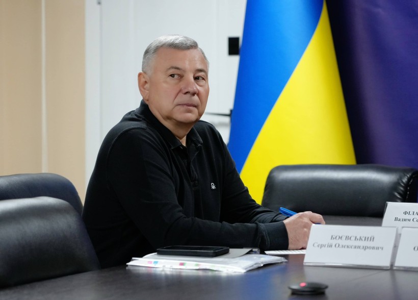 Сергій Боєвський бере участь у засіданні