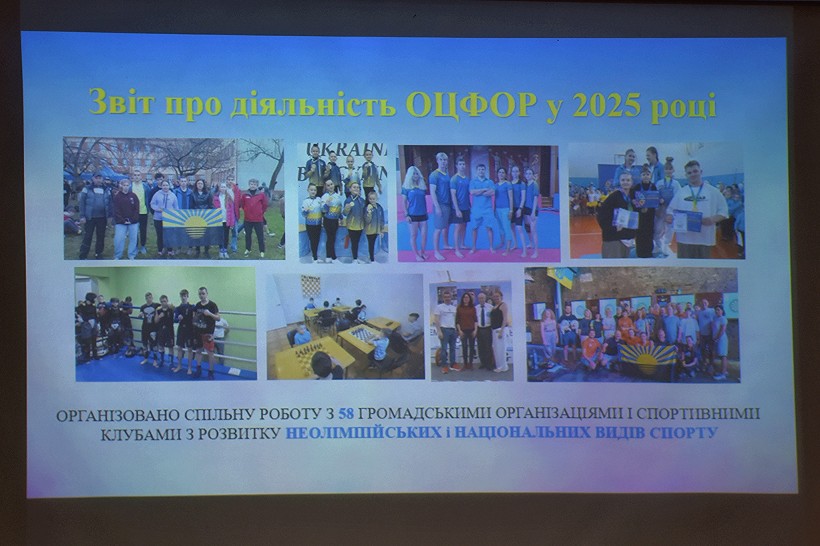 Слайд про діяльність спортивних клубів