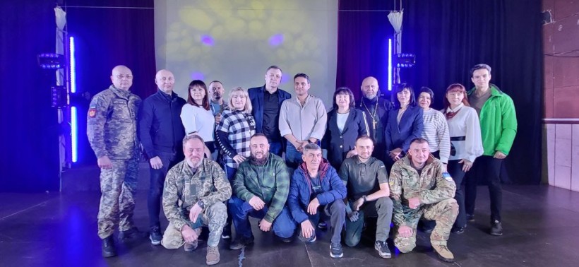 Відзначення добровольців Волноваського району в Дніпрі