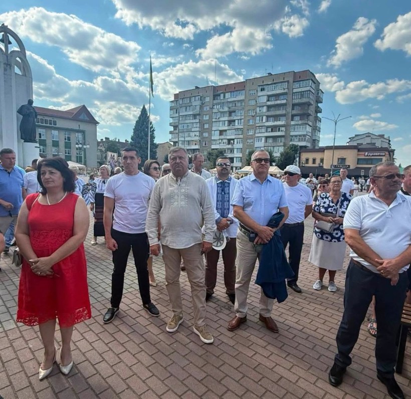 Представники Донеччини на святкуванні Дня міста