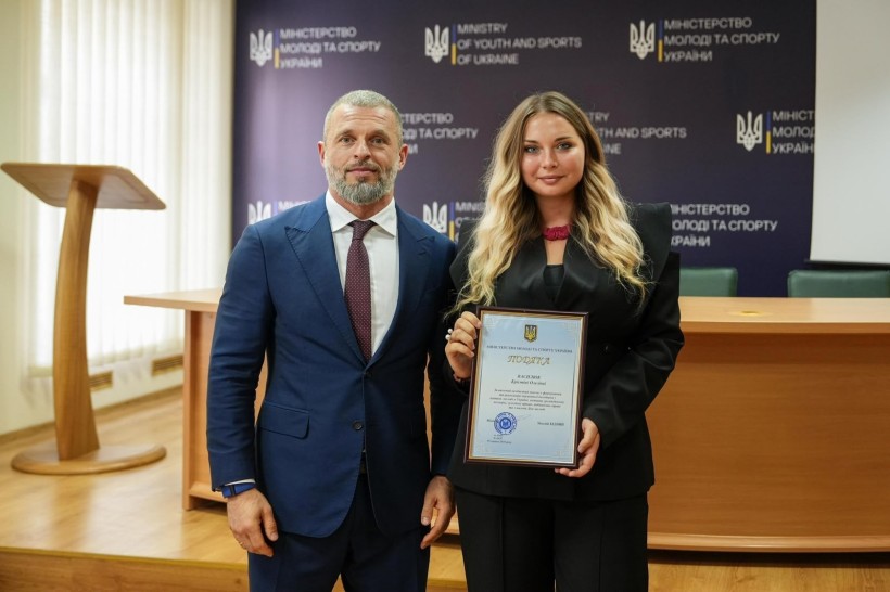 Кристина Василюк отримала відзнаку