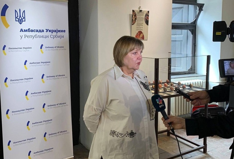 Учасниця презентації