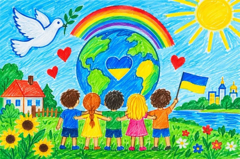 Малюнок учасника конкурсу "Мир очима дітей"