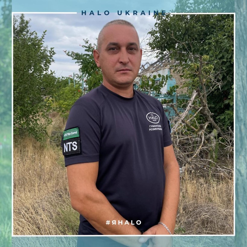 Валерій Тихонов зі Слов'янська працює в команді HALO Ukraine