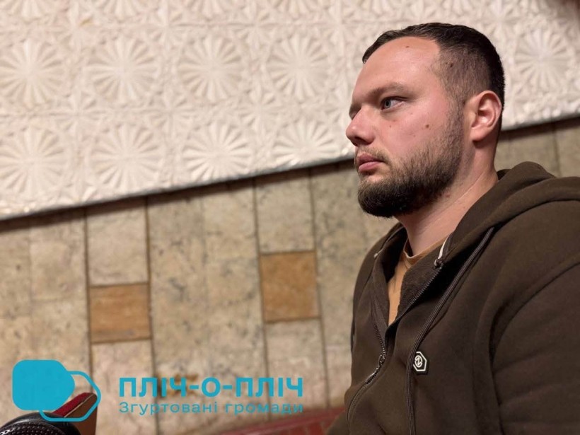Дмитро Шинкар, керівник гуманітарного хабу «Єднання» Покровської МВА у Шептицькому.