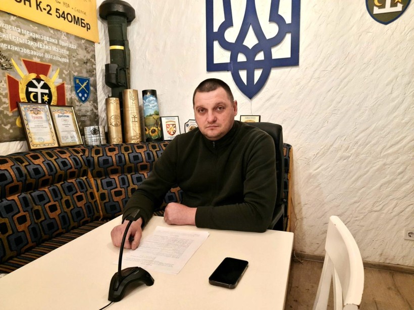 Пономаренко Юрій- начальник відділу з питань ветеранської політики Бахмутської райдержадміністрації привітав присутніх