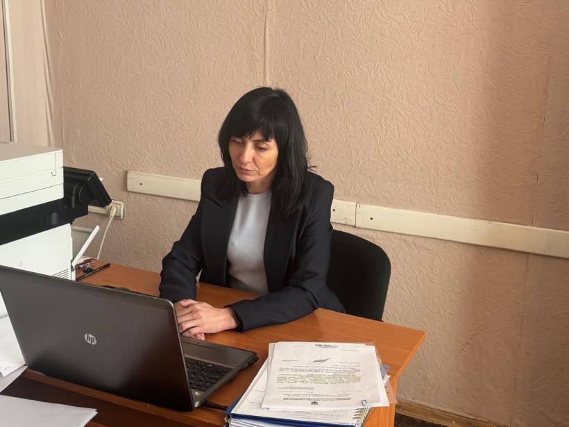 Начальник відділу з питань ветеранської політики Волноваської районної державної адміністрації Ірина Кас’яненко взяла участі у зустічі