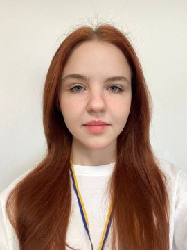 Учасниця обласного конкурсу «Молода людина року – 2026» у номінації «Енергія турботи та підтримки» Владислава Ходарєва