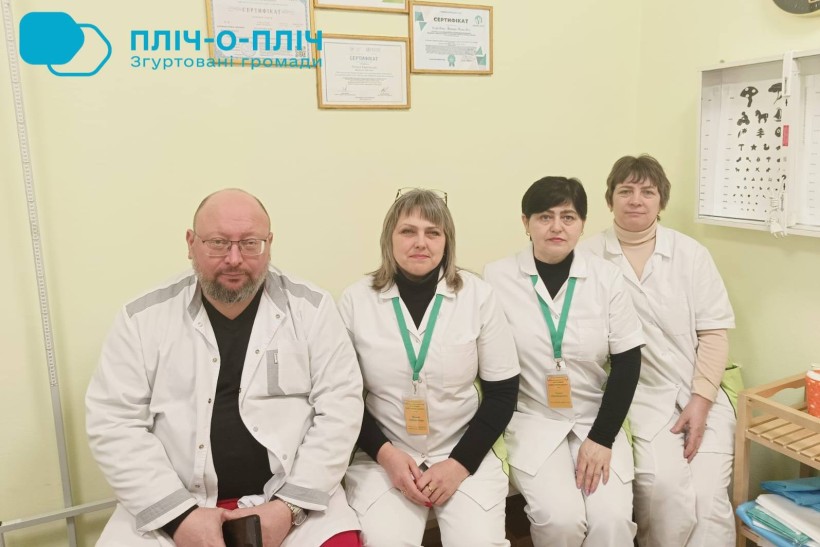 Представники Торецького Центру первинної медико-санітарної допомоги проводять тренінг