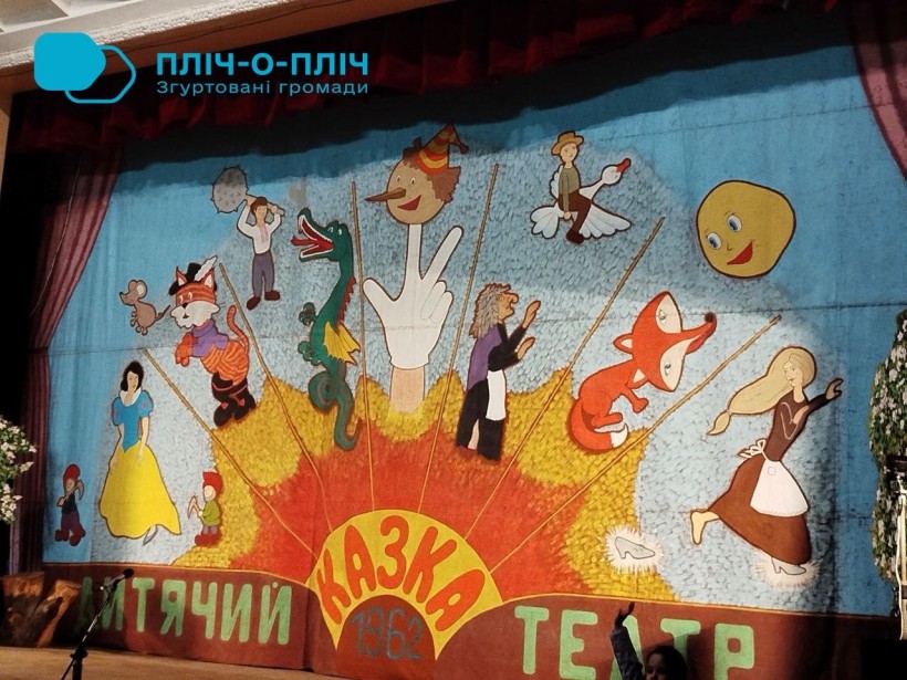 Афіша лялькового театру.