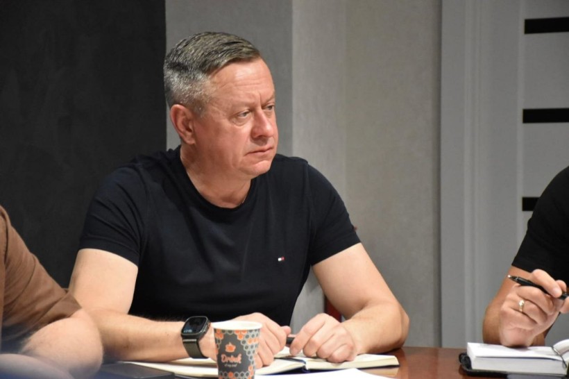 Олександр Гончаренко на зустрічі з Вадимом Філашкіним