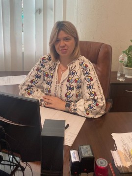 Учасниця обласного конкурсу «Молода людина року – 2026» у номінації «Сила управлінських рішень» Дар’я Мірошніченко