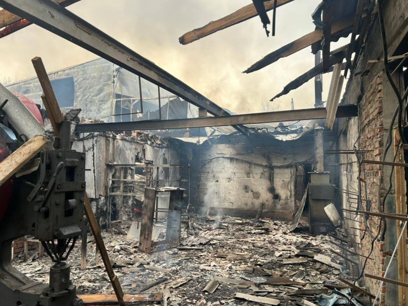 Зруйновані ворожим обстрілом будинки