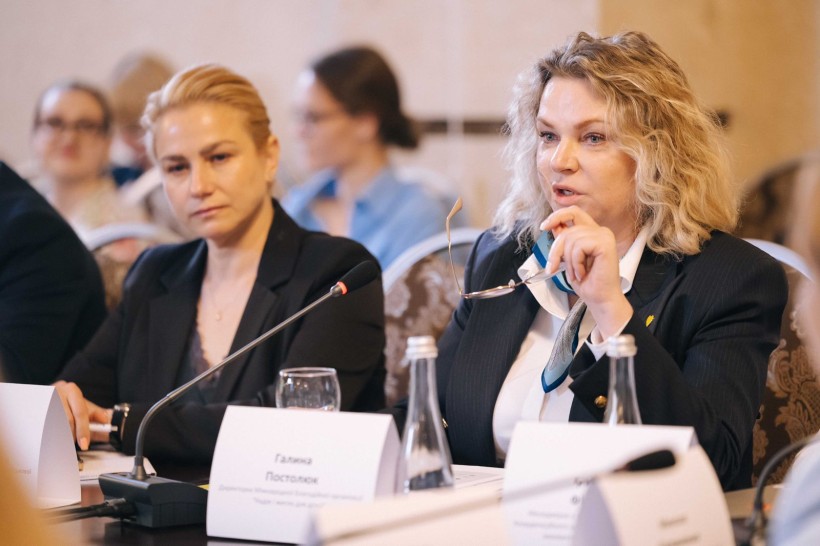 Промова директорки Міжнародної благодійної організації “Надія і житло
для дітей” Галини Постолюк