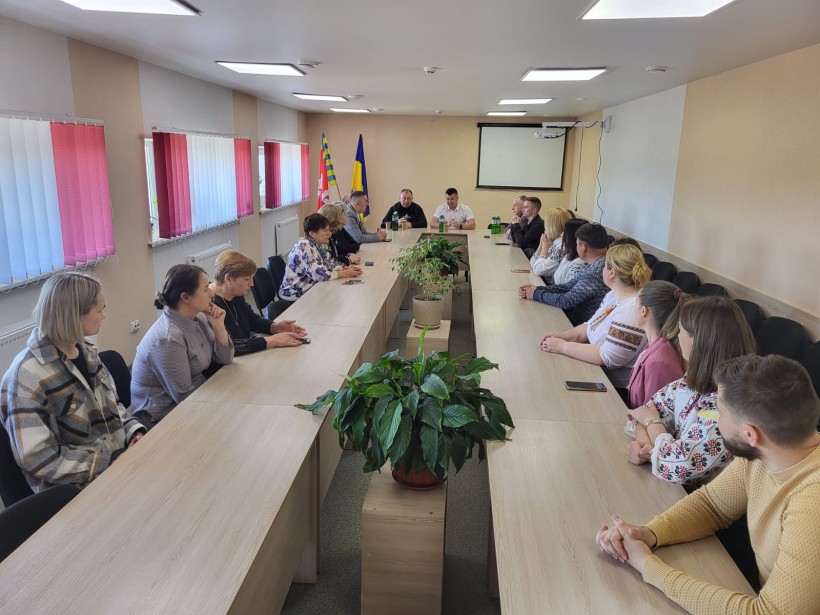 Нарада в Рівненській сільській раді