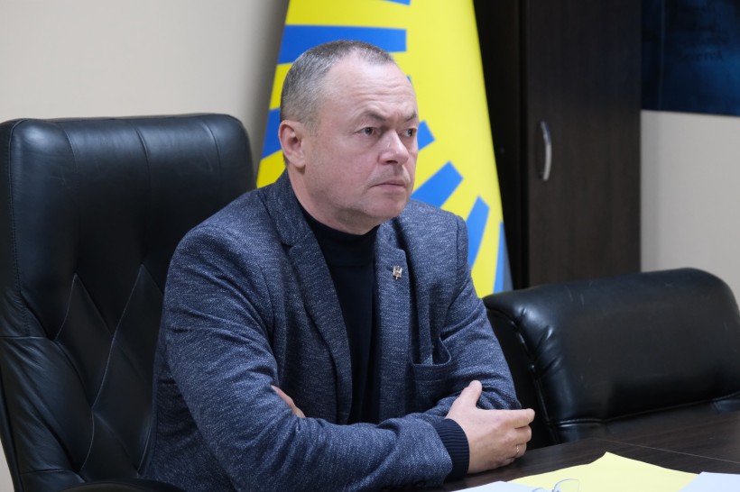 Заступник голови Донецької обласної державної адміністрації Ігор Бойко на нараді.