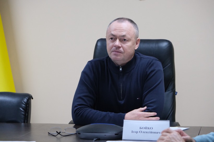 Заступник голови Донеччини Ігор Бойко на засіданні робочої групи "Прозорість і підзвітність"