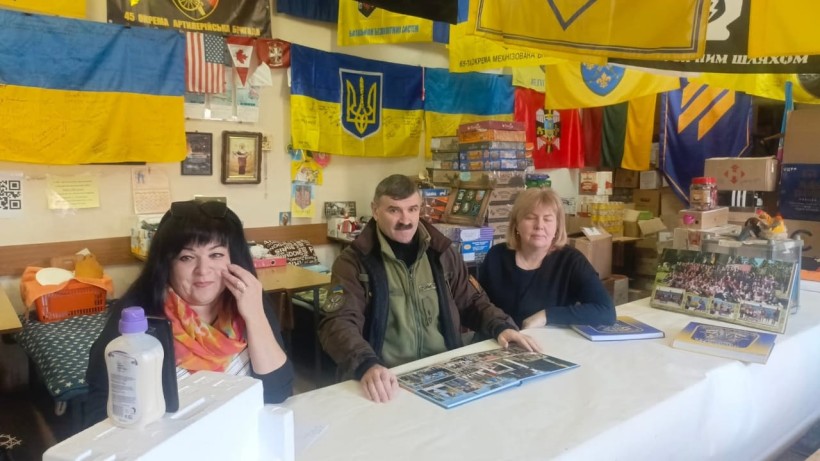 Представники Подільсько-Волиньскої Січі під час робочої зустрічі