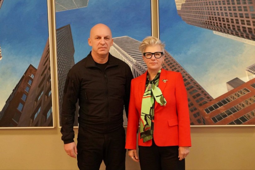 Вадим Філашкін з Послом Канади в Україні пані Наталкою Цмоць