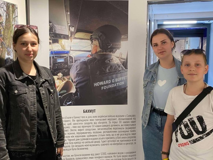 Школярі з Бахмутської громади відвідали унікальний мистецький поїзд Укрзалізниці.